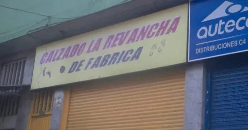 CALZADO LA REVANCHA DE FABRICA CALLE 38 86C CON 24 CALZADO LA REVANCHA DE FABRICA CALLE 38 86C CON 24